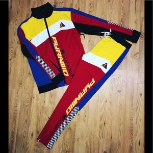 black pyramid jogging suit